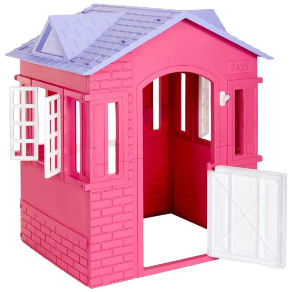 ectqkl3s1l480b_0 jpg - Casinha Infantil Interativa para Crianças de 2 a 6 Anos, LITTLE TIKES 653612M, Rosa