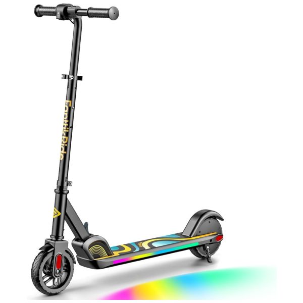 ectqksbz9jjc0b_0 jpg - Patinete Elétrico Infantil com Luzes Coloridas, Velocidade até 16 km h, Tela LED e Altura Ajustável para Crianças de 8 a 14 Anos, FanttikRide C9 Pro, Preta