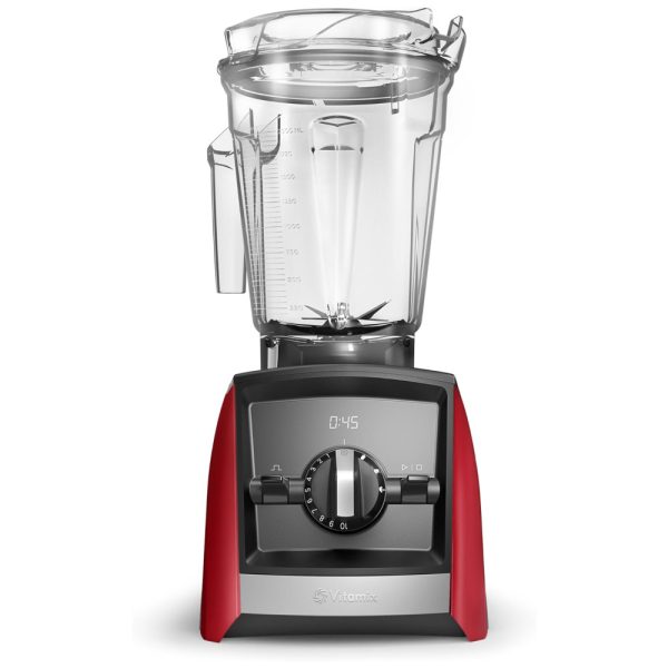 ectqkux1w1n10b_0 jpg - Liquidificador Inteligente de Nível Profissional com Jarra de 1.8 L, 110V 1500W, VITAMIX A2500, Vermelho