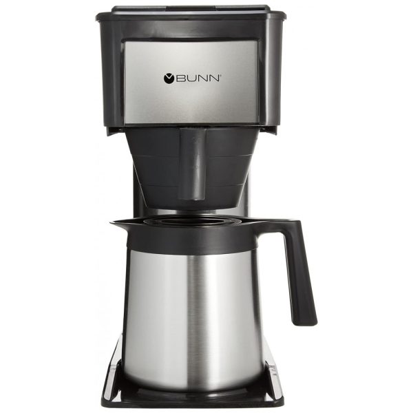 ectqkyyrff000b_0 jpg - Cafeteira com Isolamento a Vácuo BUNN até 10 Xícaras, Aço Inoxidável 110V 800W