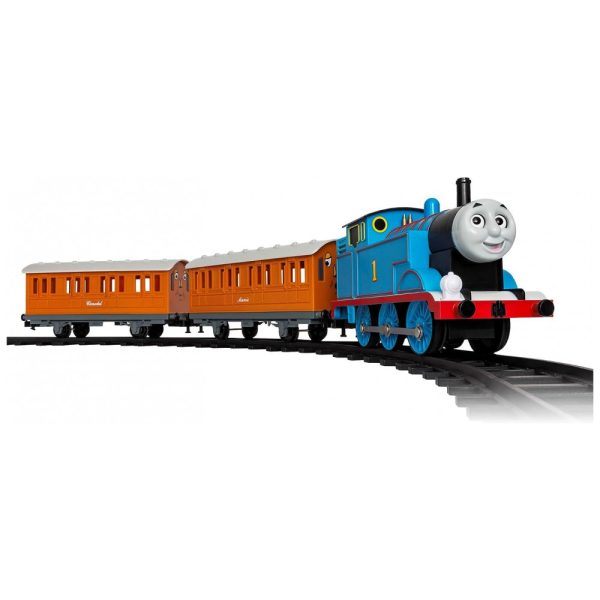 ectql4mtzdb70b_0 jpg - Conjunto de Trem Trenzinho Elétrico LIONEL Thomas Friends com Controle Remoto, para Adultos e Crianças