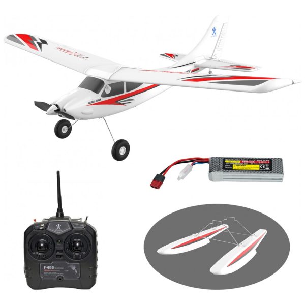 ectqlcsc3j590b_0 jpg - Avião de Controle Remoto 2,4 GHZ para Crianças e Adultos, PLAYSTEM, Branco