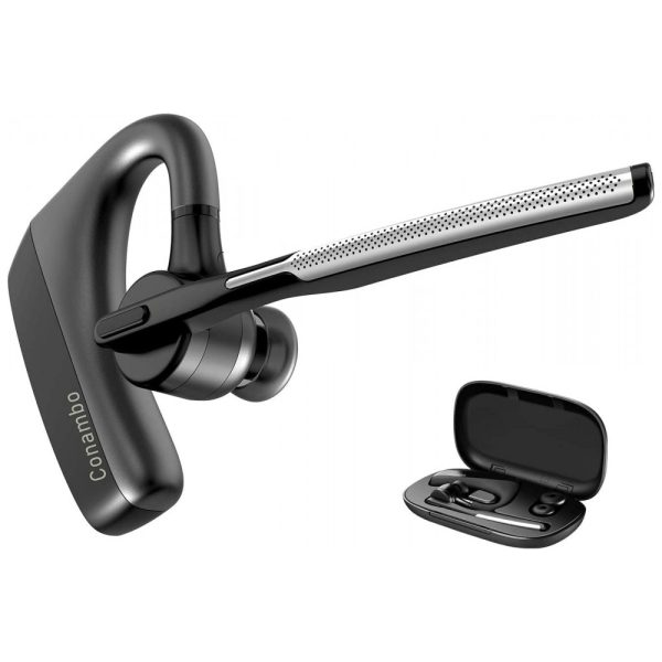 ectqld5zvc880b_0 jpg - Fone de ouvido sem Fio Headset Bluetooth para Chamadas com Microfone, CONAMBO K18, Preto