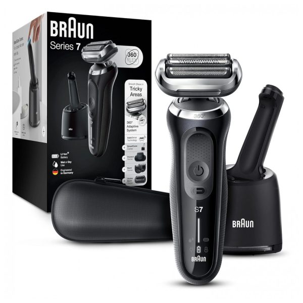 ectqlf5zxq180b_0 jpg - Barbeador Elétrico Masculino Portátil Braun 7085cc com Acessórios e Estojo, Preto