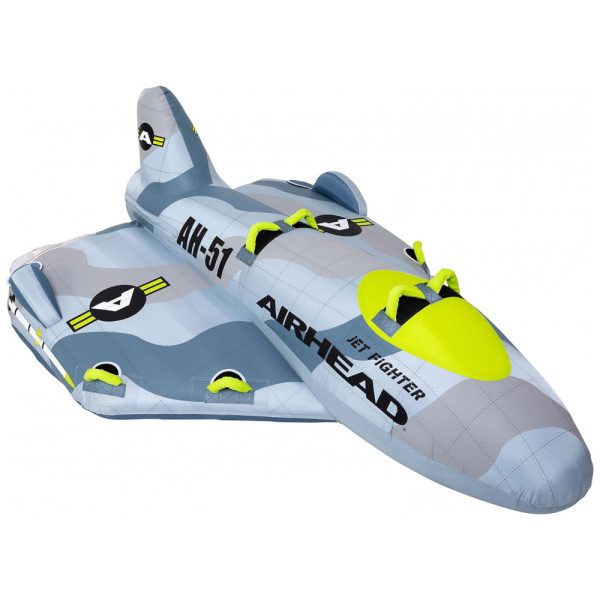 ectqlgbz3g380b_0 jpg - Jet Fighter Boia Rebocável Aquática para 4 Pessoas, AIRHEAD, Cinza