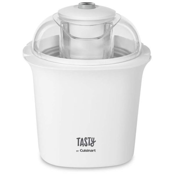 ectqlnh293b80b_0 jpg - Tasty Sorveteira Elétrica Função Iogurte 1,5L, 110v, CUISINART ICM100T, Branco