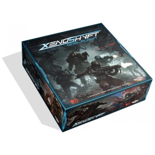 ectqm0o8dlw00b_0 jpg - Jogo de Estratégia Xenoshyft Onslaught 1 a 4 Jogadores, Para Maiores de 12 Anos, CMON XM0001, Preto