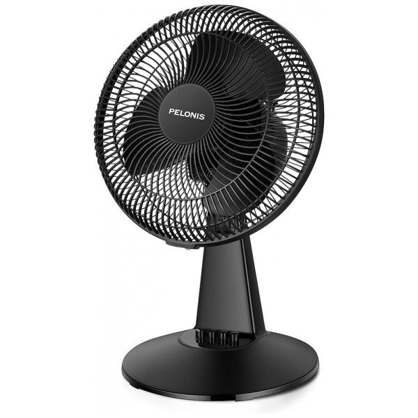 ectqm55d4vx90b_0 jpg - Ventilador de Mesa PF0ABB com 3 Velocidades e Inclinação Ajustável, 110V, PELONIS PF0ABB, Preto