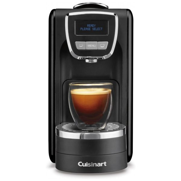 ectqm5ld4f480b_0 jpg - Cafeteira Elétrica Expresso 19 Bar com Tela LCD, 110v, CUISINART EM 15, Preto