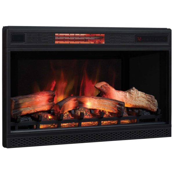 ectqm9lj7o210b_0 jpg - Lareira Elétrica de Embutir A52x86L cm com Efeito de Chama 3D, 110V 1500W, ClassicFlame, Preta