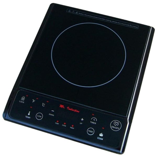 ectqmff8q3v00b_0 jpg - Cooktop de Indução Portátil STP com 1 Queimador e 13 Níveis de Temperatura, 110v, SPT 1222 SR 964TB, Preto