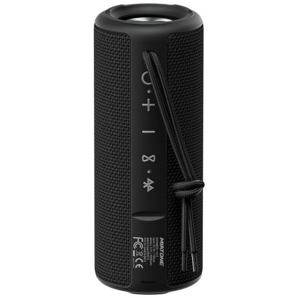 ectqmhllwgg70b_0 jpg - Caixa de Som Bluetooth sem Fio Portátil à Prova d, MIATONE Q12 BLACK, Preto