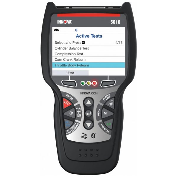 ectqmjn184z70b_0 jpg - Scanner Automotivo CarScan Pro com Diagnóstico Profissional OBD2, 12V, INNOVA 5610, Preto