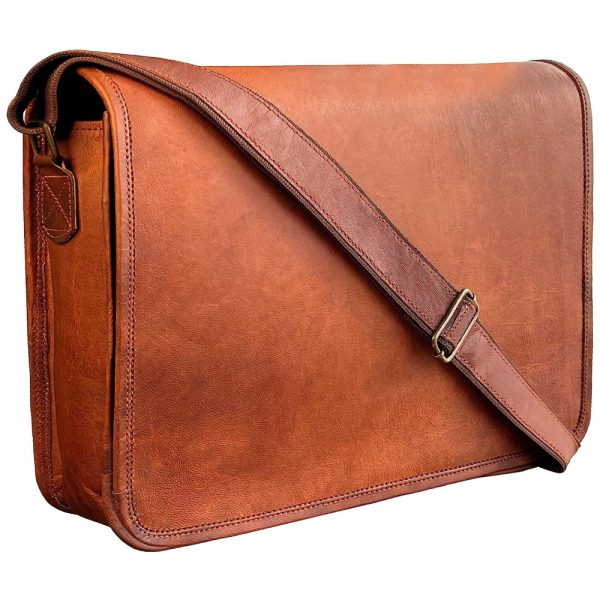 ectqmk6c4jd70b_0 jpg - Bolsa Maleta de Couro Sintético Masculina para Laptop, RUSTIC TOWN, Marrom Claro