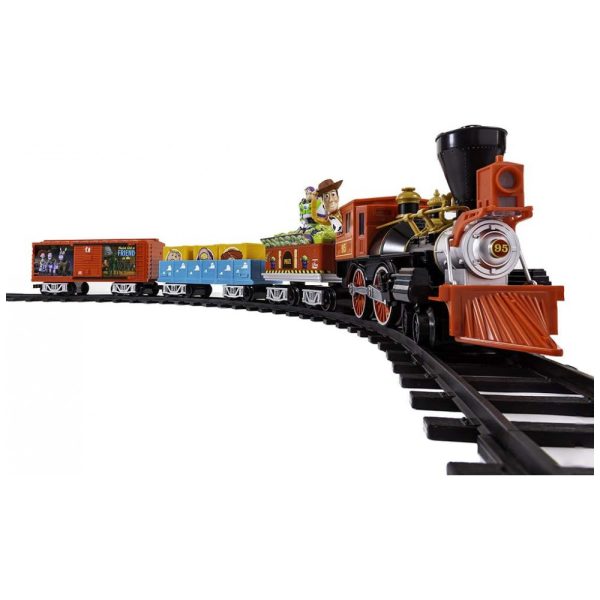 ectqmkywqt480b_0 jpg - Disney Pixars Toy Story Conjunto de Trem Trenzinho Elétrico 24 Trilhos, LIONEL 711979, Preto