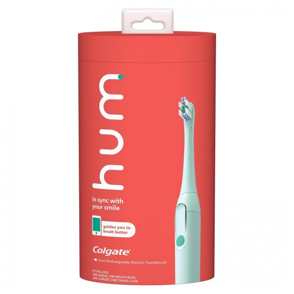 ectqml1389980b_0 jpg - hum by Escova de Dentes Elétrica Inteligente e Recarregável para Adultos, COLGATE CN08171A, Verde