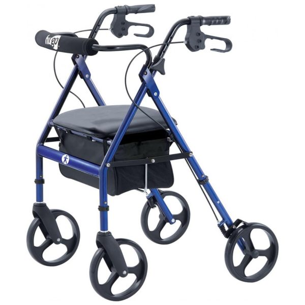 ectqmththg000b_0 jpg - Andador Adulto Idoso Hugo Mobility com Assento, Suporta até 136 Quilos, Azul