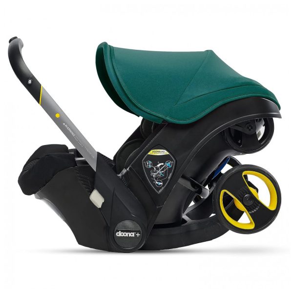 ectqmyl9hmh70b_0 jpg - Cadeira de Bebê para Carro 2 em 1 com Rodas para Transporte e Cinto Reforçado, Ideal para Recém Nascidos, DOONA SP101 10 032 003, Verde