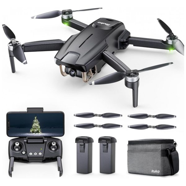 ectqn3nbgcv90b_0 jpg - Drone com Câmera 4K para Adultos, 60 Min de Voo, GPS e Wi Fi, Ruko F11MINI, Preto