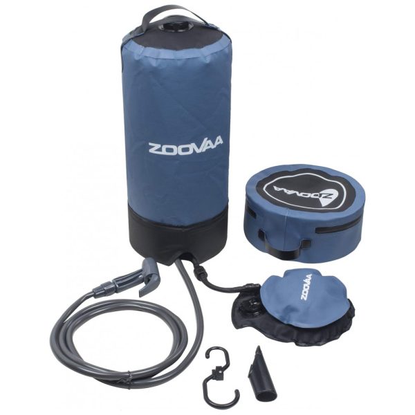 ectqn442tcy70b_0 jpg - Chuveiro Portátil 11L com Bomba a Pressão e Mangueira para Acampamento, ZOOVAA, Azul