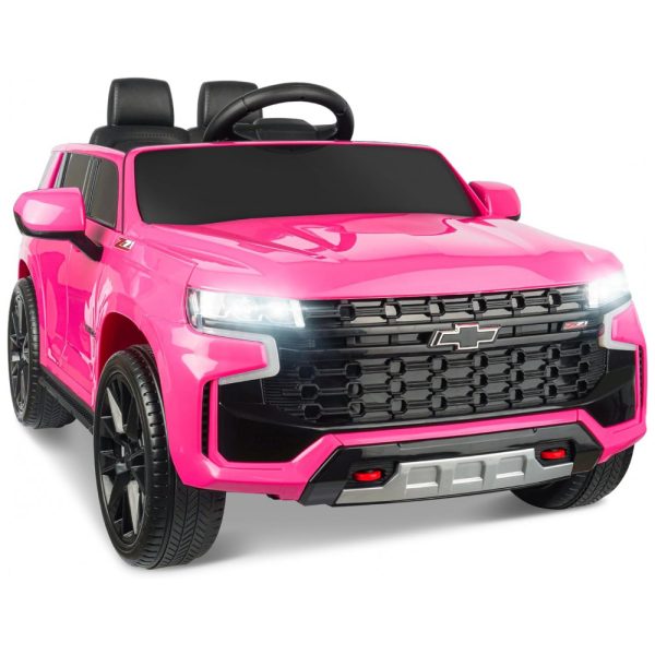 ectqn82cywbc0b_0 jpg - Carro Elétrico Infantil a Bateria com Controle Remoto, Luzes LED, Música Bluetooth, Buzina e 3 Velocidades, 12V, ENYOPRO, Rosa