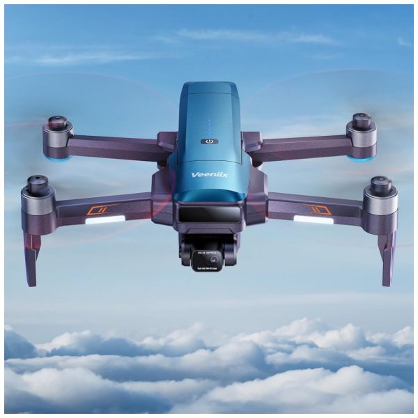 ectqnc2s7h9b0b_0 jpg - Drone com Câmera 4K UHD para Imagens Incríveis, 70 min de voo, 2 Eixos Gimbal EIS e Transmissão digital, Veeniix V11