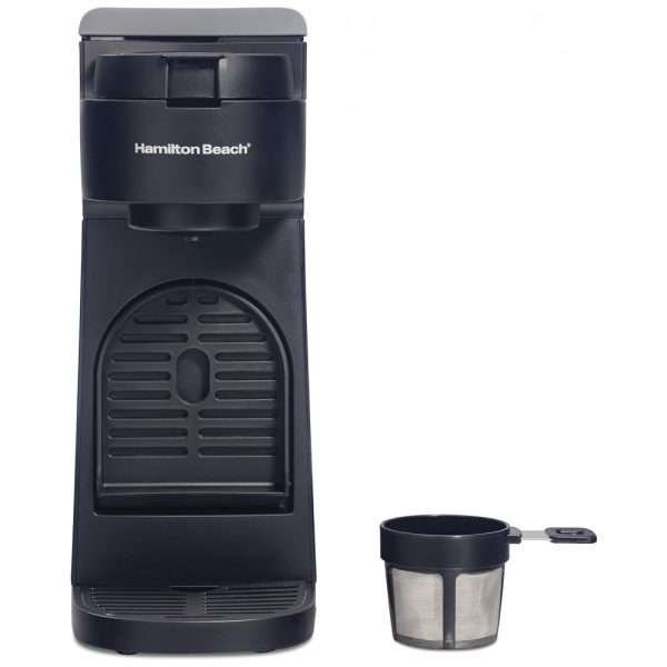 ectqnkw9q49b0b_0 jpg - Cafeteira Elétrica para Café Moído, Dose Única 400 mL, 110V 1300W Hamilton Beach 47620, Preta