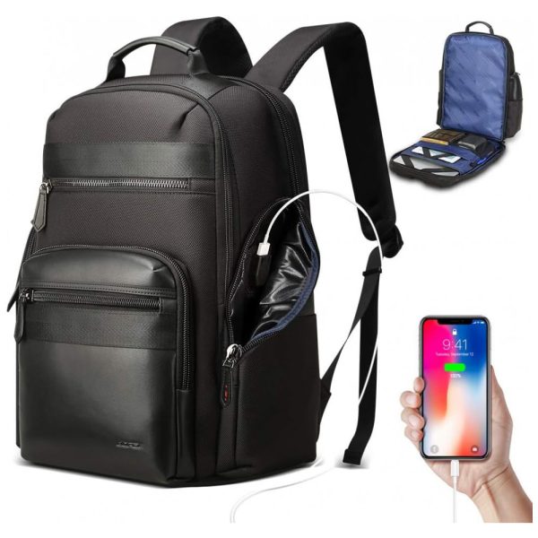 ectqnpzrb8p70b_0 jpg - Mochila para Laptop com Carregamento USB A prova d, BOPAI, Preto