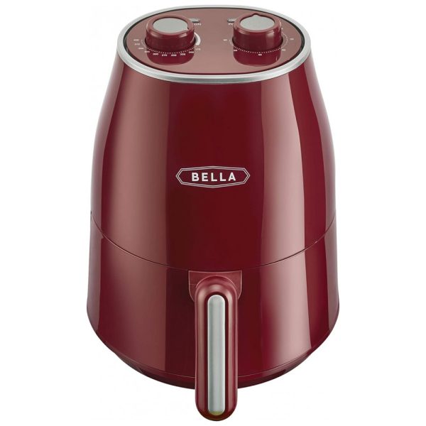 ectqnx92vlp70b_0 jpg - Fritadeira Elétrica Air Fryer 1.5 Litros de Capacidade com Controle de Temperatura e Temporizador, 110V 1230W, Bella 14778, Vermelha