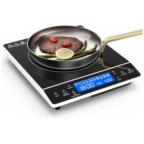 ectqp5rp2cqc0b_0 jpg - Cooktop de Indução Elétrico com Grande Sensor LCD, 9 Níveis de Temperatura, Trava de Segurança e Temporizador 4H, 110V 1800W, VBGK, Preto