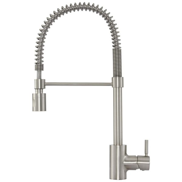 ectqpbdh69x60b_0 jpg - Torneira Cozinha com Alça Única e Pré Enxágue, Aço Inoxidável, Gerber Plumbing