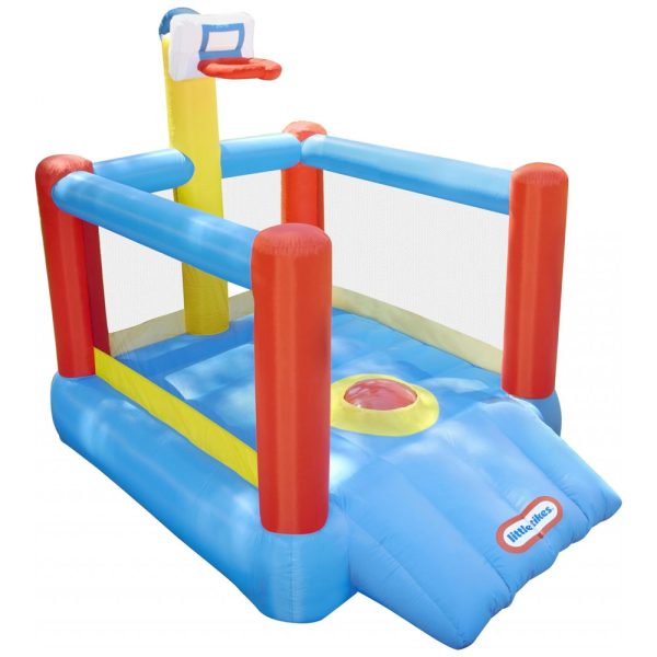 ectqpnpmqt570b_0 jpg - Pula Pula Inefável com Cesta de Basquete para Crianças de 8 a 12 Anos, Little Tikes