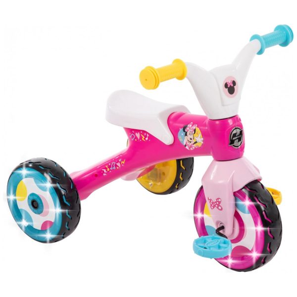 ectqpr3cb7fc0b_0 jpg - Triciclo Infantil para Crianças a Partir de 3 Anos, Huffy Disney Minnie, Rosa