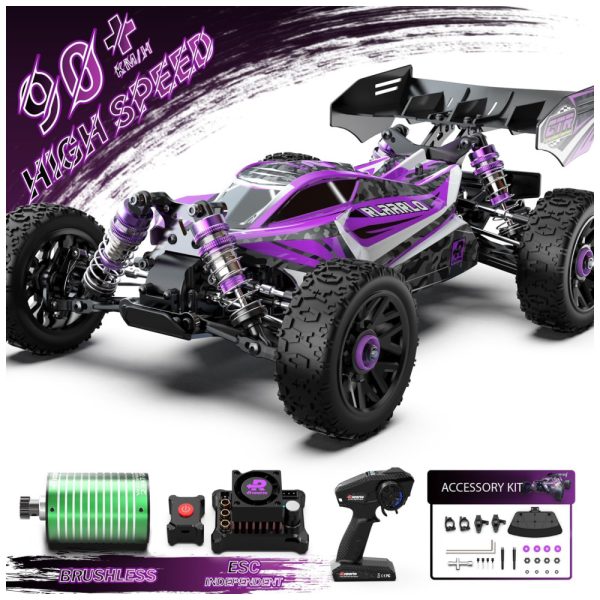 ectqpyf8rczb0b_0 jpg - Carros RC Off Road de Alta Velocidade sem Escova para Adultos Velocidade Máxima de 90 KPH 4X4 com ESC Independente CROBOLL