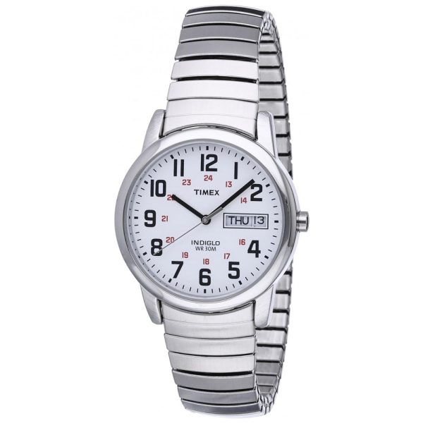 ectqq9545b000b_0 jpg - Relógio Masculino Mens Easy Reader, TIMEX T20461, Prateado