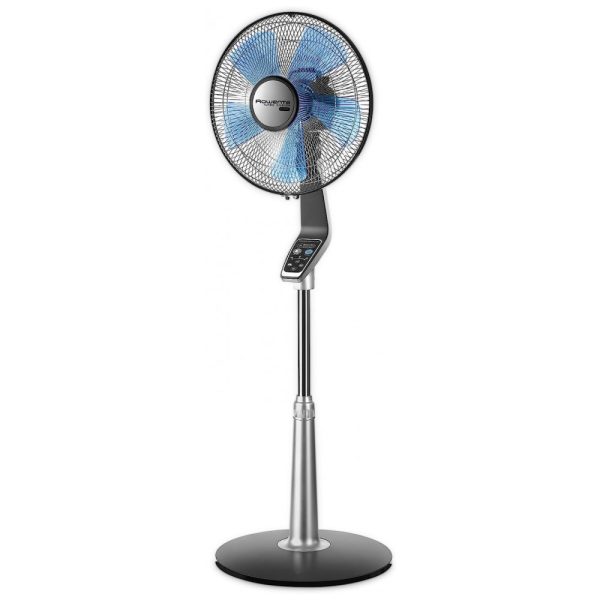 ectqqm9xbj170b_0 jpg - Ventilador de Coluna com 5 Vel Oscilação e Controle Remoto, 110V 35W, ROWENTA VU5670, Cinza