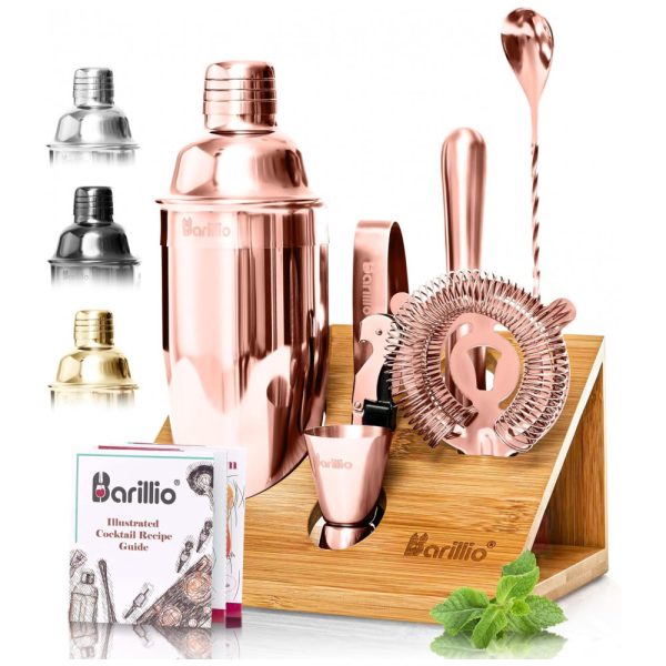 ectqqt92h3q90b_0 jpg - Kit Bn Profissional 7 Peças em Aço Inoxidável com Suporte de Bambu, BARILLIO, Rosa