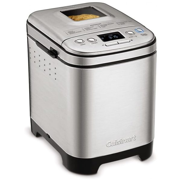 ectqrdf4v8c70b_0 jpg - Panificadora Automática Cuisinart, 12 Programas, 3 Cores Pão, Prata 110V