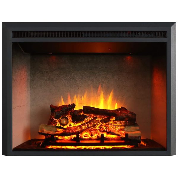 ectqrjxzhdl80b_0 jpg - Lareira Elétrica de Embutir A68x89L cm com Controle Remoto e Som de Crepitação de Fogo, 110V 1500W, RICHFLAME, Preta