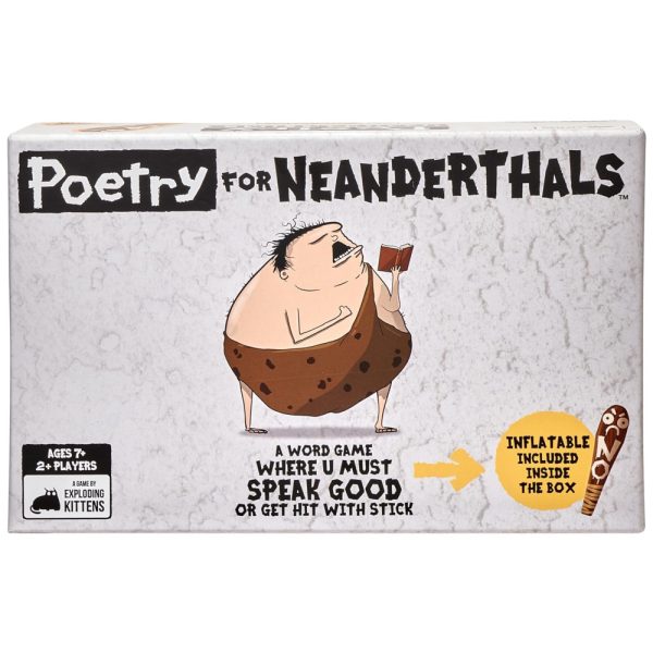 ectqrldqtd980b_0 jpg - Jogo de Cartas para Adultos Poesia para Neandertais, Ajude a Equipe a Adivinhar a Palavra no Cartão, Pegue, Use Apenas um Som, para 6 Jogadores, Exploding Kittens