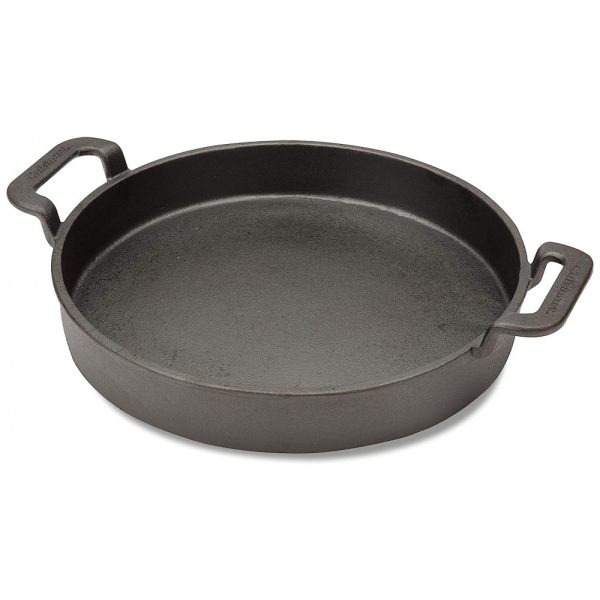 ectqrq2wpj180b_0 jpg - Frigideira de Ferro Fundido Pré Preparada, CUISINART CCP 1000, Preto