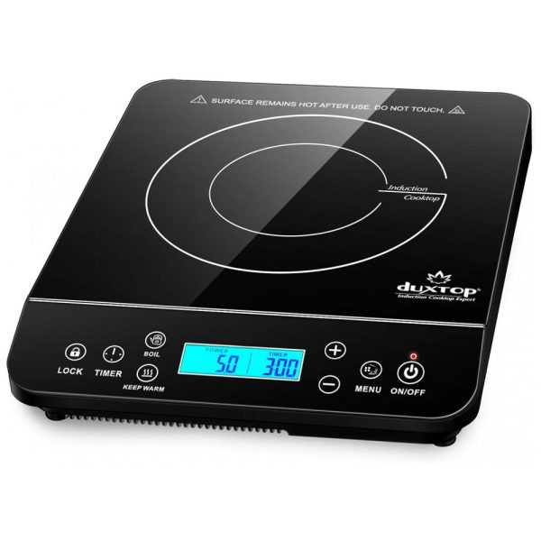 ectqrvstnsk70b_0 jpg - Cooktop de Indução Portátil com Controle Digital e Desligamento Automático 1800W, 110v, DUXTOP BT 200DZ, Preto