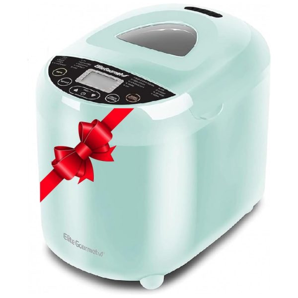 ectqrxjgyyr90b_0 jpg - Panificadora Automática com 19 Modos, 110v, ELITE GOURMET EBM8103M, Verde