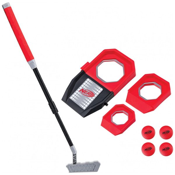 ectqs1fx4ln90b_0 jpg - Kit de Golfe com Bola, Taco, Rampa e Suporte para Crianças, Nerf, Vermelho