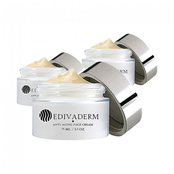 ectqs2lh38890b_0 jpg - Edivaderm Facial Anti Idade 30 ml para Mulheres, 3 Unidades, LAMOOS, Branco