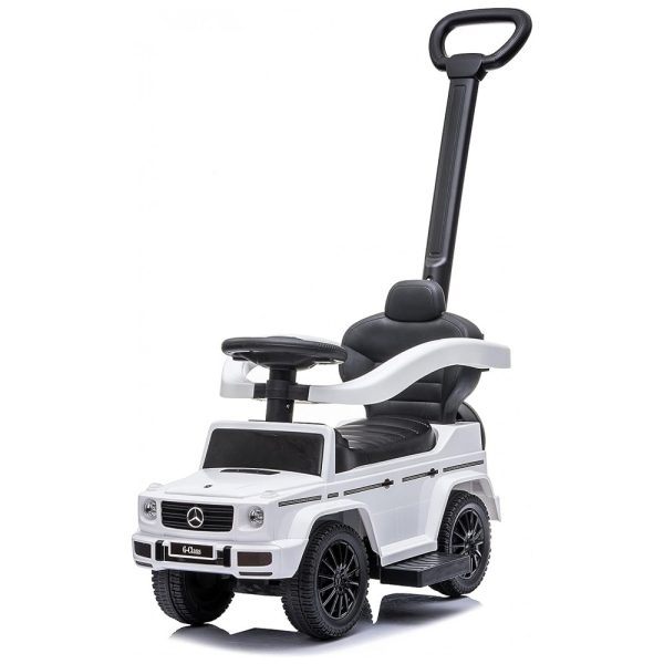 ectqs5zf6n690b_0 jpg - Carrinho de Passeio Infantil 3 em 1 com Alça de Empurrar para Crianças de 1 a 3 Anos, Best Ride Mercedes G Wagon, Branco