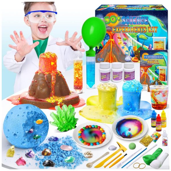 ectqs8zd88bb0b_0 jpg - Kit de 50 experimentos de ciências para crianças de 4 a 12 anos Atividades STEM educacionais com o UNGLINGA.