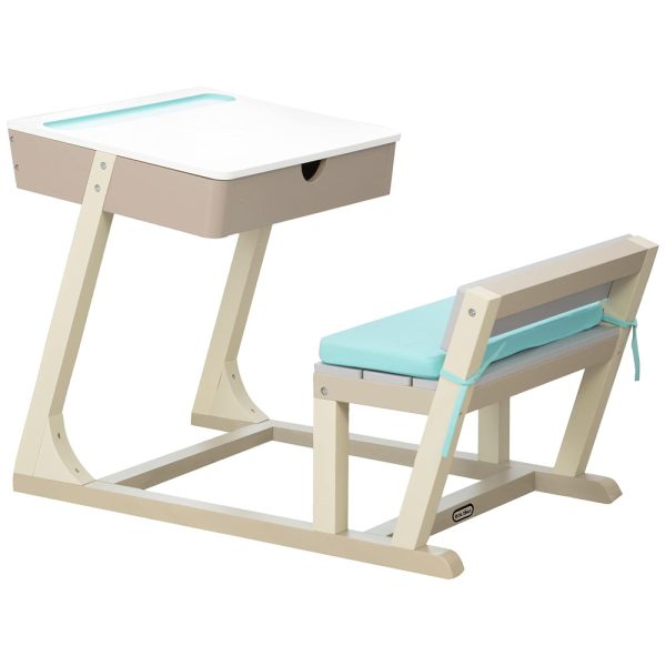 ectqsbgpv1w80b_0 jpg - Mesa de Estudos Infantil com Assento Confortável para Crianças de 3 a 8 Anos, LITTLE TIKES 658846EUC, Azul