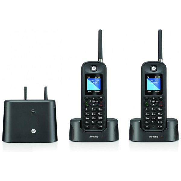 ectqsd6tdrw70b_0 jpg - Telefone sem Fio, resistente à água e poeira IP67, 2 unidades, preto, MOTOROLA O212, Preto