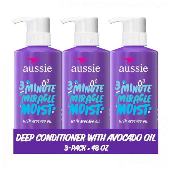 ectqsh9b2rn70b_0 jpg - Condicionador Aussie Deep, com Abacate. Sem Parabenos, 3 Minutos Milagre Húmidos, Para Cabelos Secos, 16 Fl Oz, Pacote Triplo